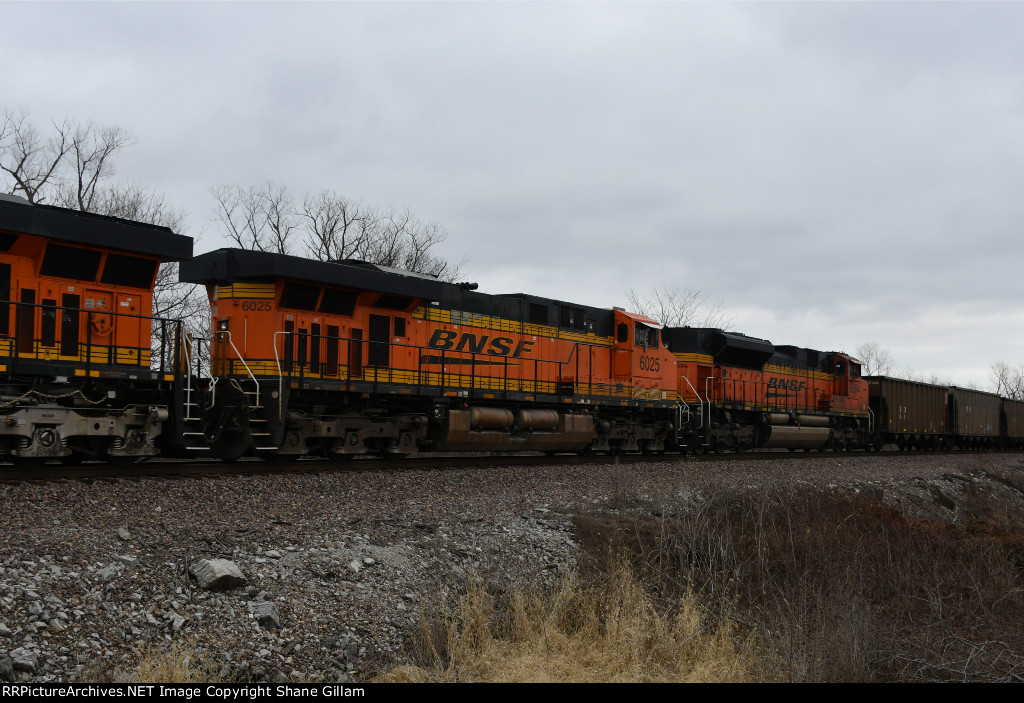 BNSF 6025 Roster shot.